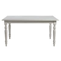 Table à manger extensible 6/8 personnes blanche L160/200 Table à manger extensible 6/8 personnes blanche L160/200