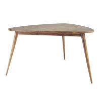 Table à manger vintage en sheesham massif 6 personnes L136 Table à manger vintage en sheesham massif 6 personnes L136