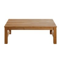 Table basse de jardin en teck massif Table basse de jardin en teck massif