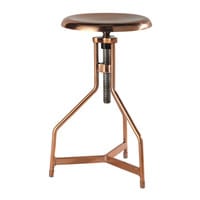 Tabouret en métal effet cuivré H 69 cm SEAN Tabouret en métal effet cuivré H 69 cm SEAN