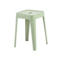 Tabouret indus en métal vert clair Tabouret indus en métal vert clair