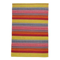 KIGALI - Tapete de tecido de Jacquard colorido 140x200 cm
