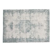 Tapis bleu 140 x 200 cm VILLANDRY Tapis bleu 140 x 200 cm VILLANDRY
