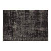 Tapis en coton noir 140 x 200 cm FEEL Tapis en coton noir 140 x 200 cm FEEL