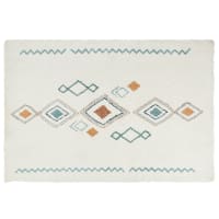 Tapis tufté motifs berbères géométriques multicoloreOEKO-TEX®  120x180