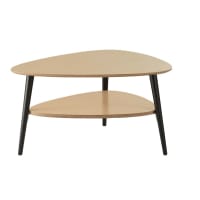 SPRING - Tavolino basso ovale 2 piani