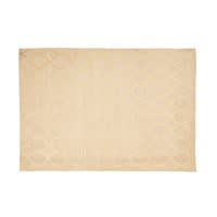 Teppich aus Baumwolle mit goldfarbenen Motiven 150x230cm NESTOR Teppich aus Baumwolle mit goldfarbenen Motiven 150x230cm NESTOR