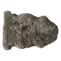 Teppich aus Schaffell, 55 x 90 cm, beige Teppich aus Schaffell, 55 x 90 cm, beige