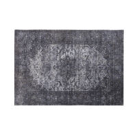 Teppich in Blau und Grau mit Motiven 140x200 Teppich in Blau und Grau mit Motiven 140x200