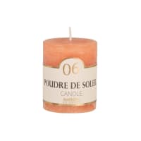 COLORAMA - Set of 6 - Terracotta scented candle H6cm, 75g