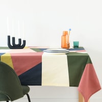 ARANY - Tischdecke aus Baumwolle mit geometrischem Muster, 150x250cm