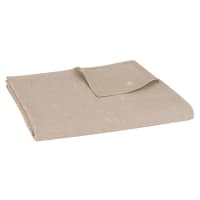 OMEGA - Tischdecke, beige mit silberfarbenem Sternenmuster