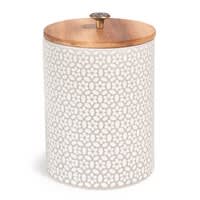 TRIBU ceramic container H 15 cm TRIBU ceramic container H 15 cm