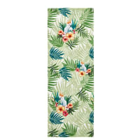 CACATOES - Tropical Print Deckchair Canvas Compatible with PANAMA Deckchair
