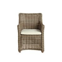 Tuinstoel van wicker Tuinstoel van wicker
