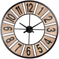 ETHAN - Two-tone clock D80cm
