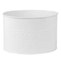 Utensiliendose aus geprägtem Metall Utensiliendose aus geprägtem Metall