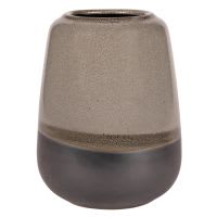 Vase aus zweifarbigem Steinzeug H21 Vase aus zweifarbigem Steinzeug H21