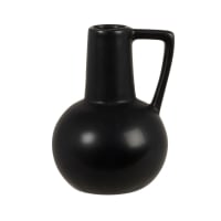 Vase en terre cuite noir H12