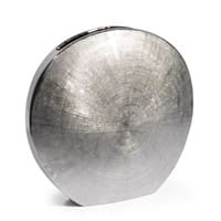 Vase lunaire en dolomite H 30 cm SILVER Vase lunaire en dolomite H 30 cm SILVER