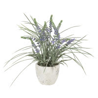 Vaso di lavanda artificiale H 31 cm Vaso di lavanda artificiale H 31 cm