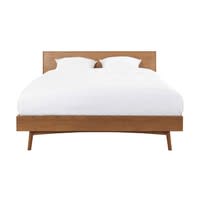 Vintage-Bett aus Eiche 140x190 Vintage-Bett aus Eiche 140x190