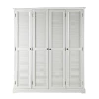 BARBADE - White Closet 4-doors