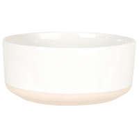 COLORADO - Set of 2 - White Earthenware Bowl