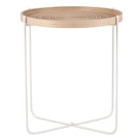 ABED - White side table