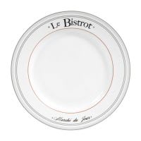 Wit porselein dessertbord Wit porselein dessertbord