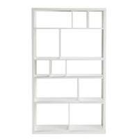 Witte boekenkast Witte boekenkast
