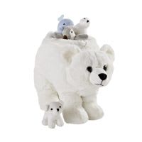 Witte knuffelijsbeer Witte knuffelijsbeer