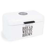 Witte metalen WALLACE brooddoos Witte metalen WALLACE brooddoos