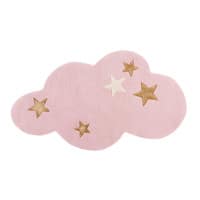 Wolkenkleed van roze wol 130x75 SONGE Wolkenkleed van roze wol 130x75 SONGE