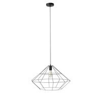 Zwarte ORIGAMI metalen hanglamp L57 Zwarte ORIGAMI metalen hanglamp L57