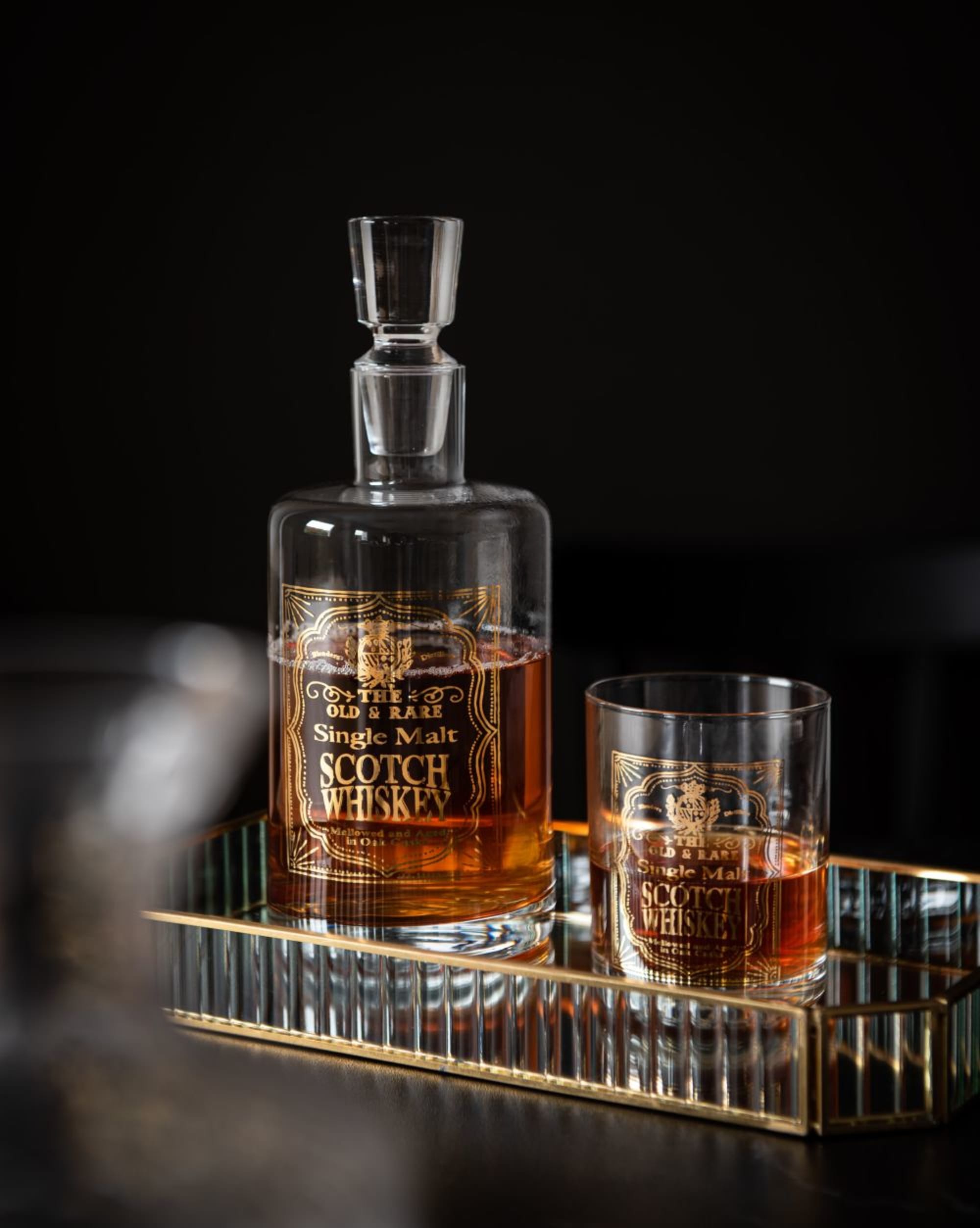 Bicchiere Da Whisky Da Collezione OLD ELK – 8 Oz, Vetro Trasparente, Nuovo - Foto 2