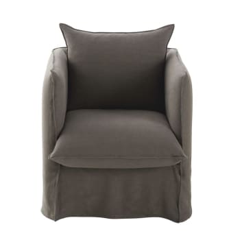 Copripoltrona relax elastico grigio chiaro 60 - 85 cm EYSA