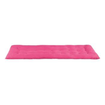 Matelas gaddiposh en coton fuchsia 90x190