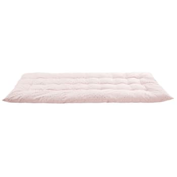 Matelas gaddiposh en coton rose 90x190