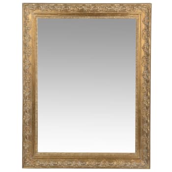 Grand miroir rectangulaire à moulures irisées 90x180 VALENTINE