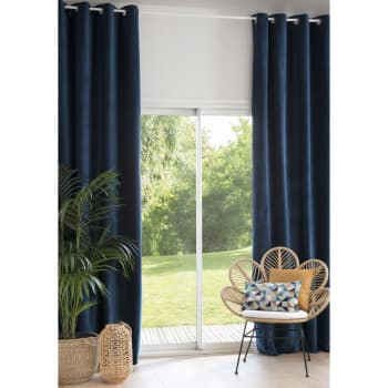 Osenvorhang Aus Lindgrunem Samt 140x300 1 Vorhang Maisons Du Monde