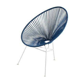 silla metal blanca con cuerda silla metal blanca con cuerda