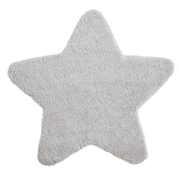 Tapis étoile Gris 100x100 Celeste Maisons Du Monde