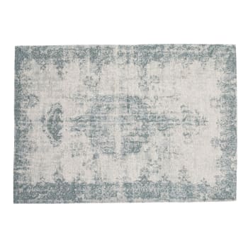 Tappeto vintage grigio tessuto jacquard 155 x 230 cm Villandry