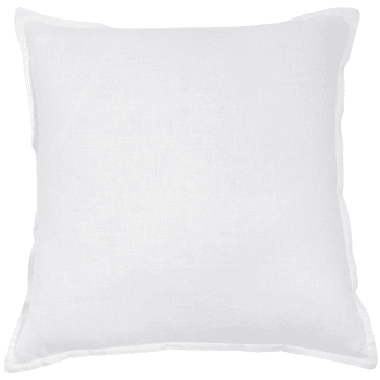 Grey Washed Linen Cushion 60x60 | Maisons du Monde
