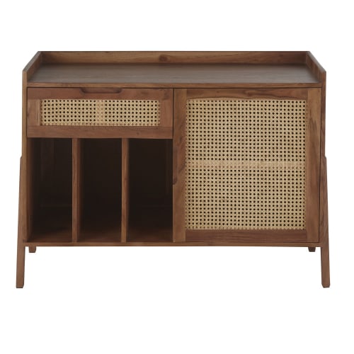 Furniture Sideboards | 1-door, 1-drawer rattan sideboard - SA76414