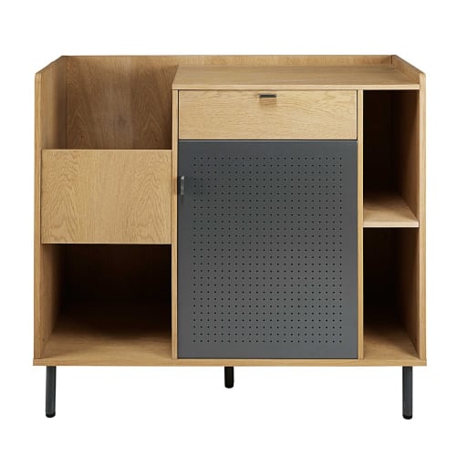 1 Door 1 Drawer Records Unit Bronx Maisons Du Monde