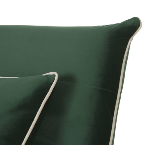Sofas und sessel Klick-Klack | 1-Sitzer-Bank Clic-Clac mit grünem Samtbezug - FP10894