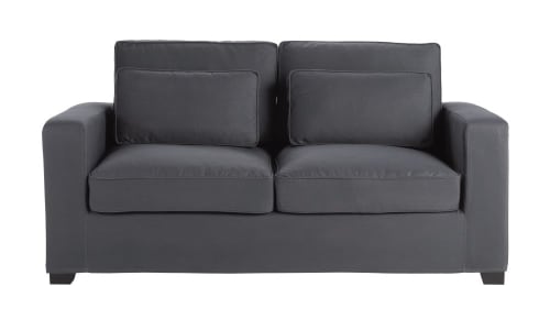 2/3-Sitzer-Sofa, dunkelgrau