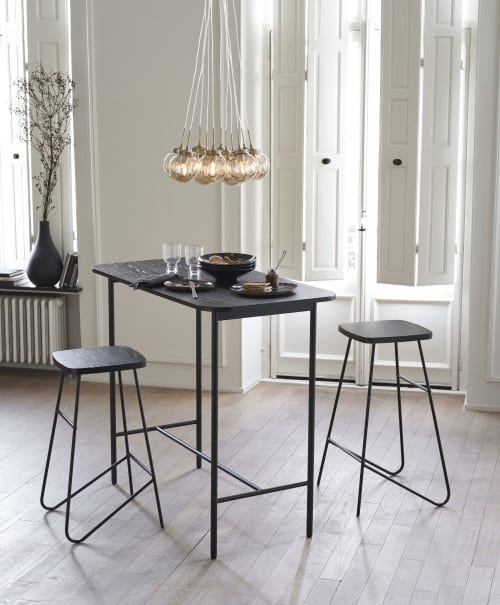 2 Person High Dining Table With Stools, High Round Table With Stools